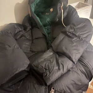 Abercrombie & Fitch Dark Puffer Jacket